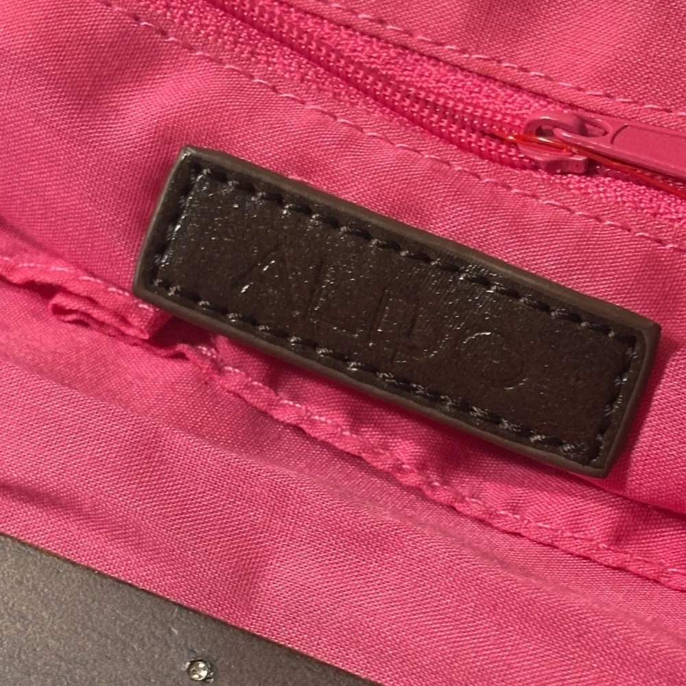 Aldo Pink and Brown Clutch